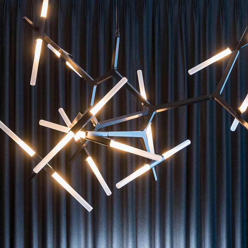  北欧灯具现代创意装饰艺术吊灯设计师极简树枝复式楼客厅餐厅灯-华灯坊