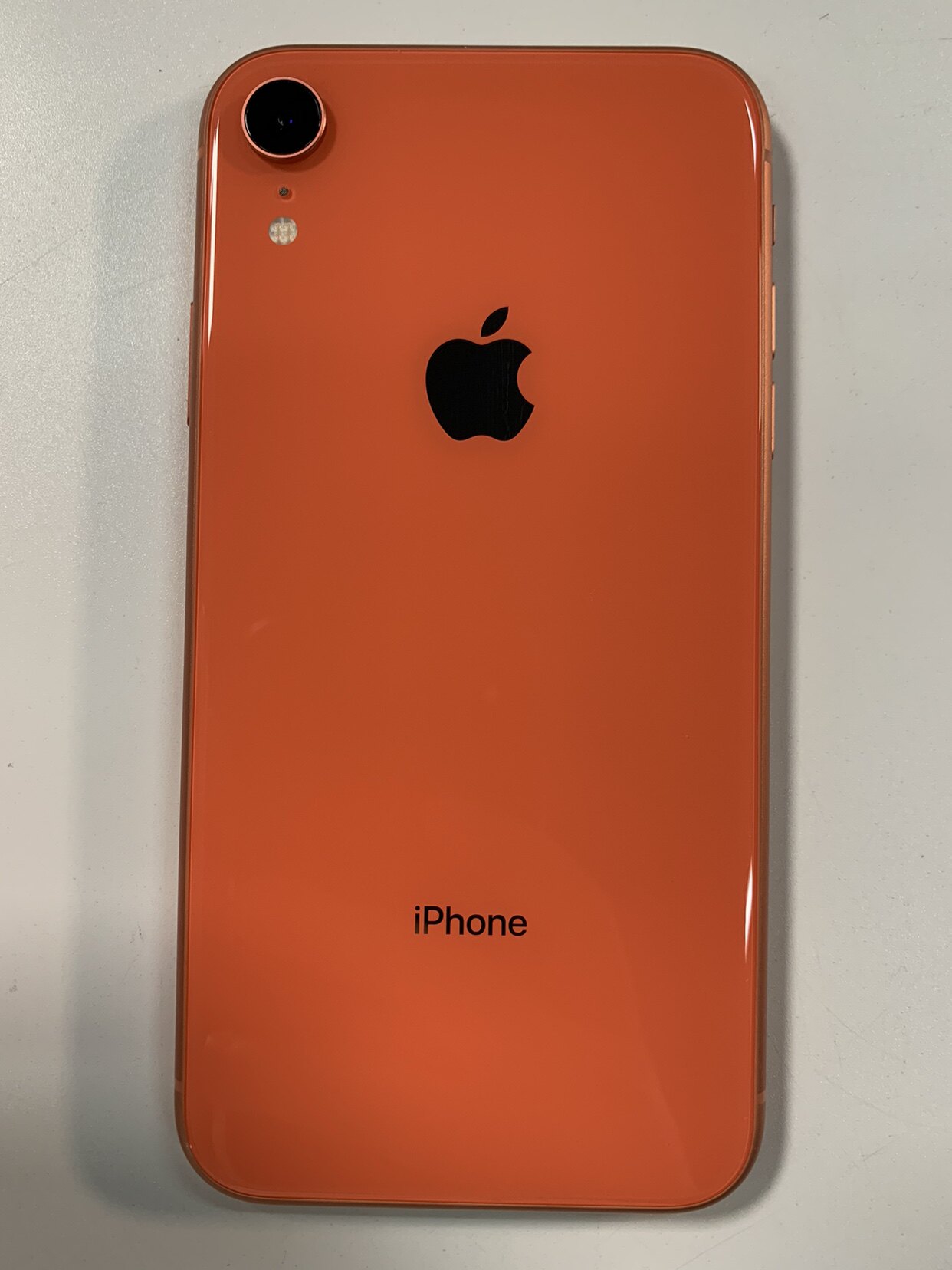 174274 iphone xr 珊瑚色 128g 国行全网通 9新 相印