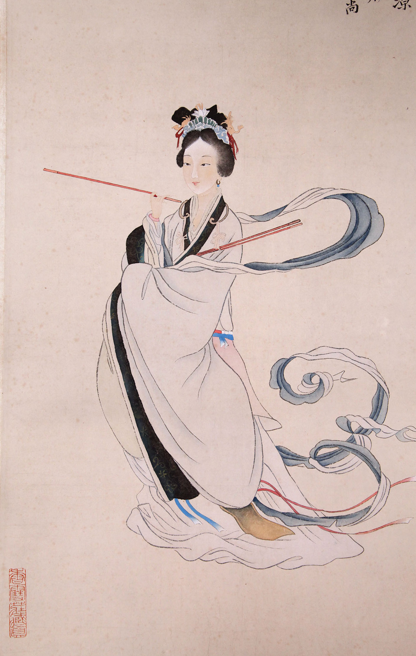 冯超然 《仕女》
