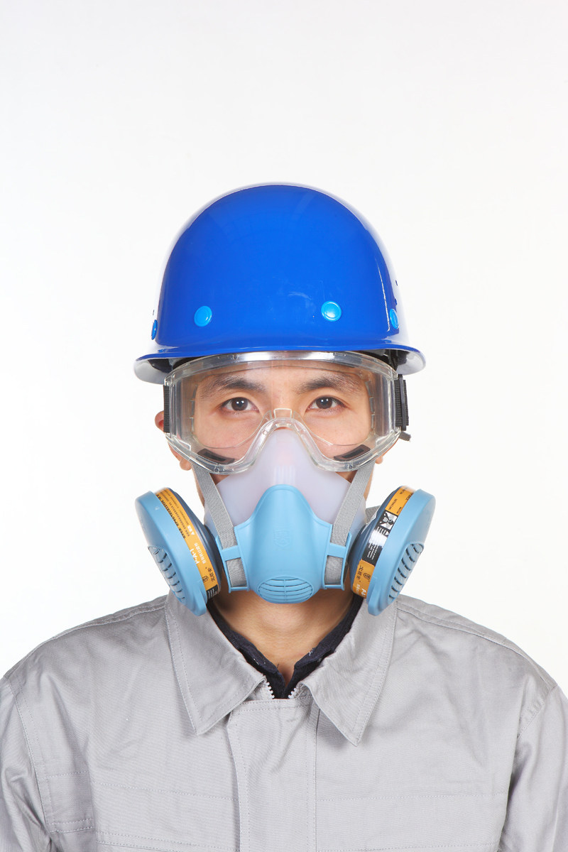 宝顺安过滤式防毒面具喷漆专用化工粉尘甲醛硝基苯活性炭透气