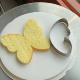 抱抱酱原创特别好用的蝴蝶不锈钢圈六寸八寸蛋糕切割模具