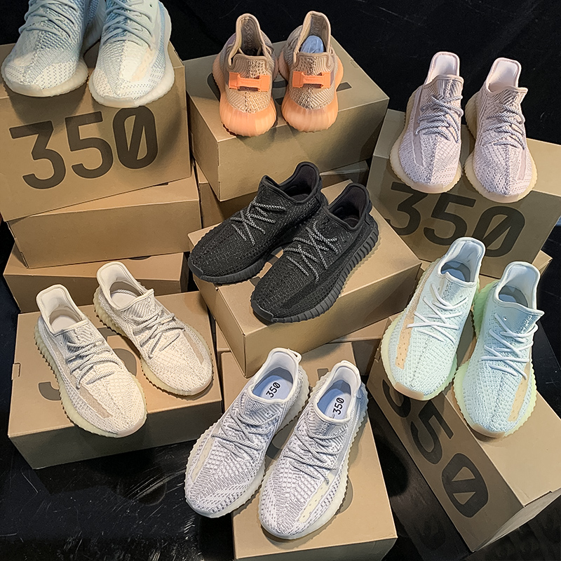 男士休闲鞋子nk_nk yeezy广椰子鞋男350满天星官网正品莆田过毒百搭潮