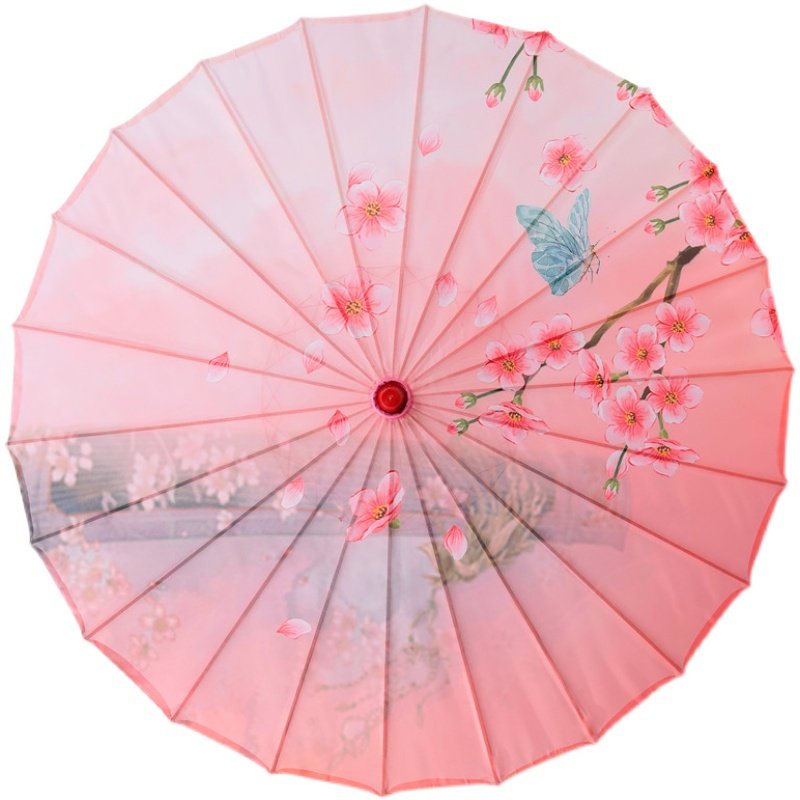 舞蹈跳舞中国风古典吊顶装饰工艺伞古风油纸绸布伞演出走秀旗袍伞