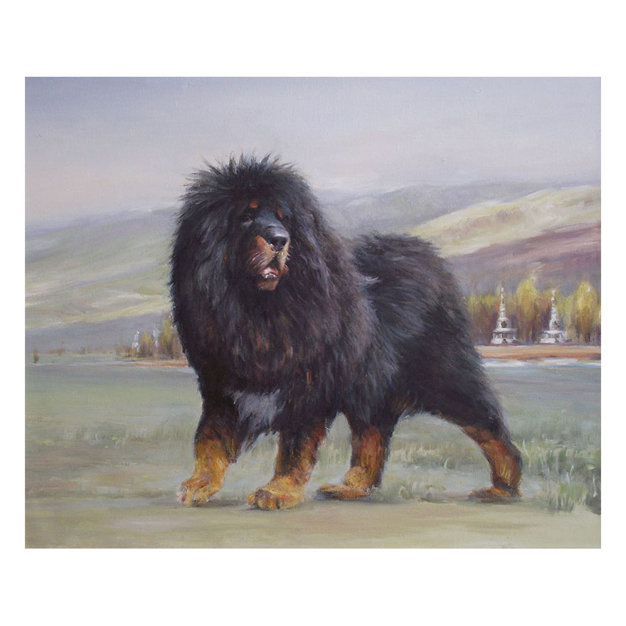 蔡爵《藏獒》海艺创国际