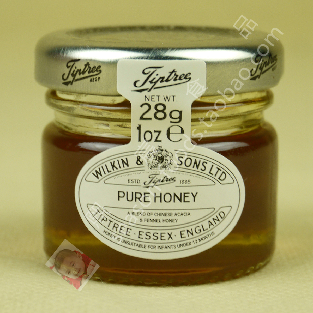 tiptreepurehoney缇树槐花蜂蜜28g蜂蜜果酱面包酱早餐酱