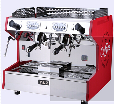 太子T&Z T系列T2意式双头半自动咖啡机 红白可选 240杯/小时