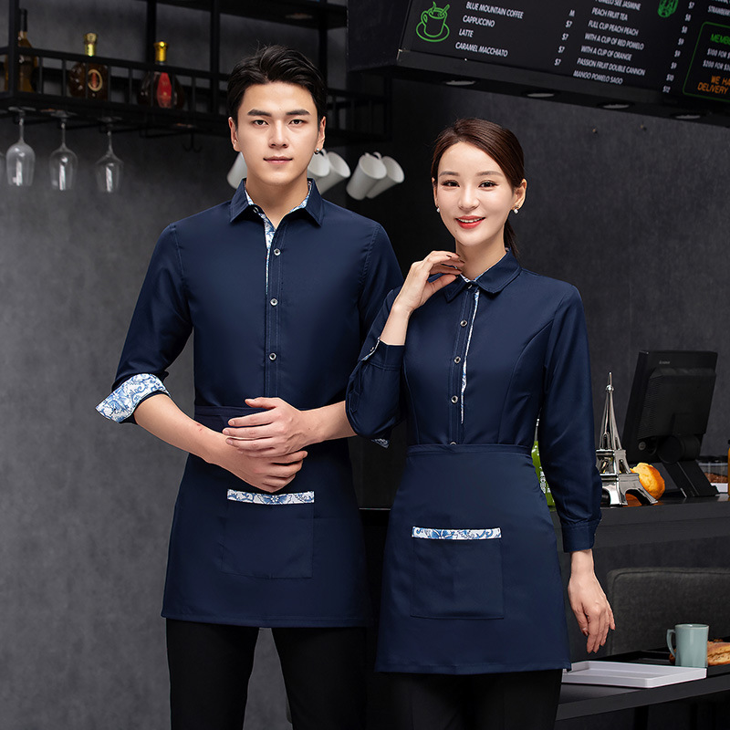 天猫$78折后价$78中式餐厅服务员工作服短袖女夏季餐饮饭店火锅餐馆