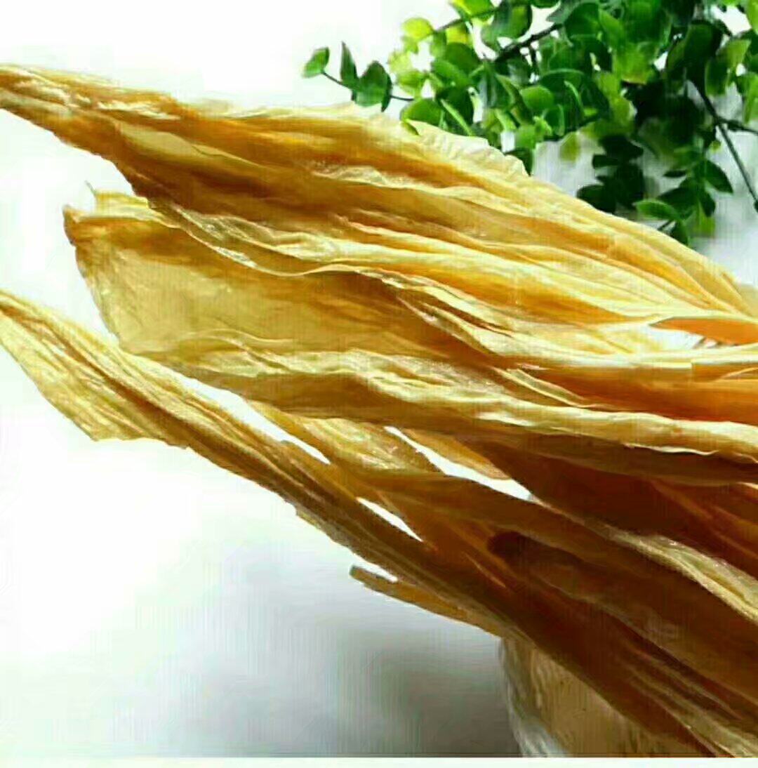 江西万安特产客家农家天然头浆腐竹 手工自制豆腐皮干货2份包邮