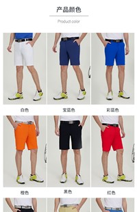 新款高尔夫男装夏季修身球裤时尚舒适短裤高尔夫运动裤子薄款短裤