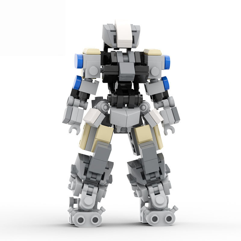 兼容乐高 外骨骼二代机器人可载人机甲战士儿童益智拼装