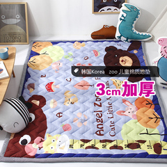 新品全棉绗缝韩国儿童环保棉质地垫爬爬垫宝宝爬行垫客厅卧室地垫
