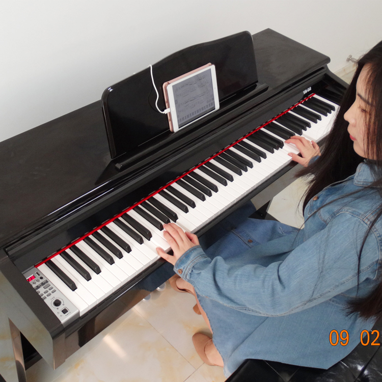 多瑞美电钢琴88键重锤 专业成人智能家用数码电钢儿童教学电子琴