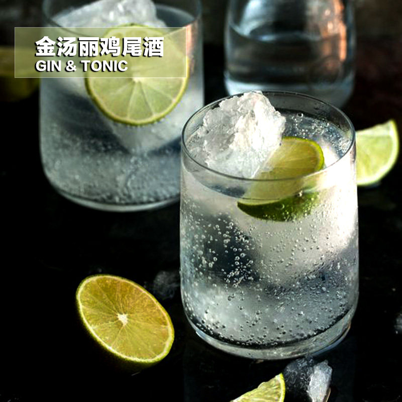 鸡尾酒套装 原装进口鸡尾酒套餐gin tonic金汤力酒 哥顿金 汤力水_不