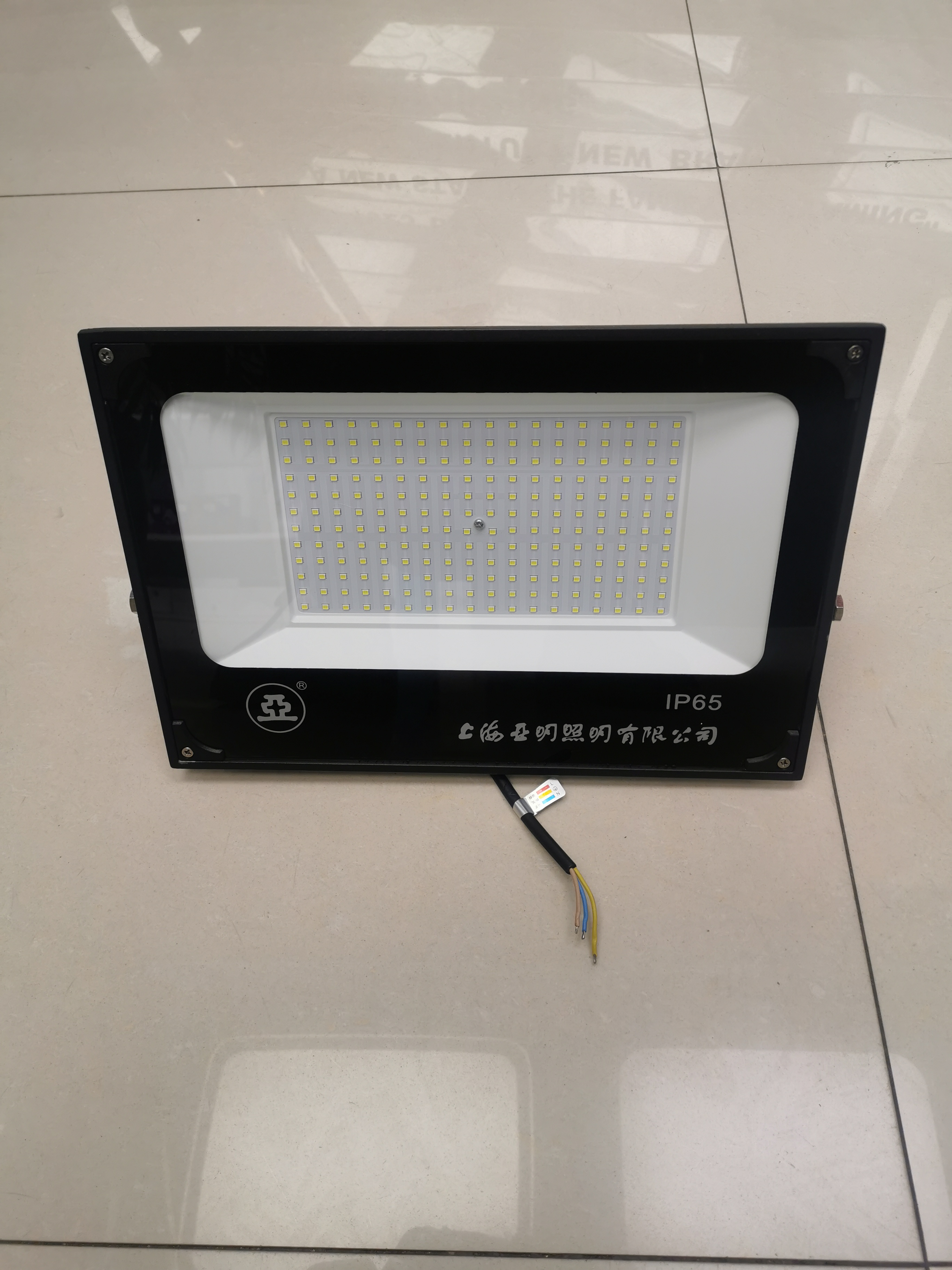 正品亚明ZY609亚牌LED灯投光灯具广告牌广场150W200W户外防水IP65