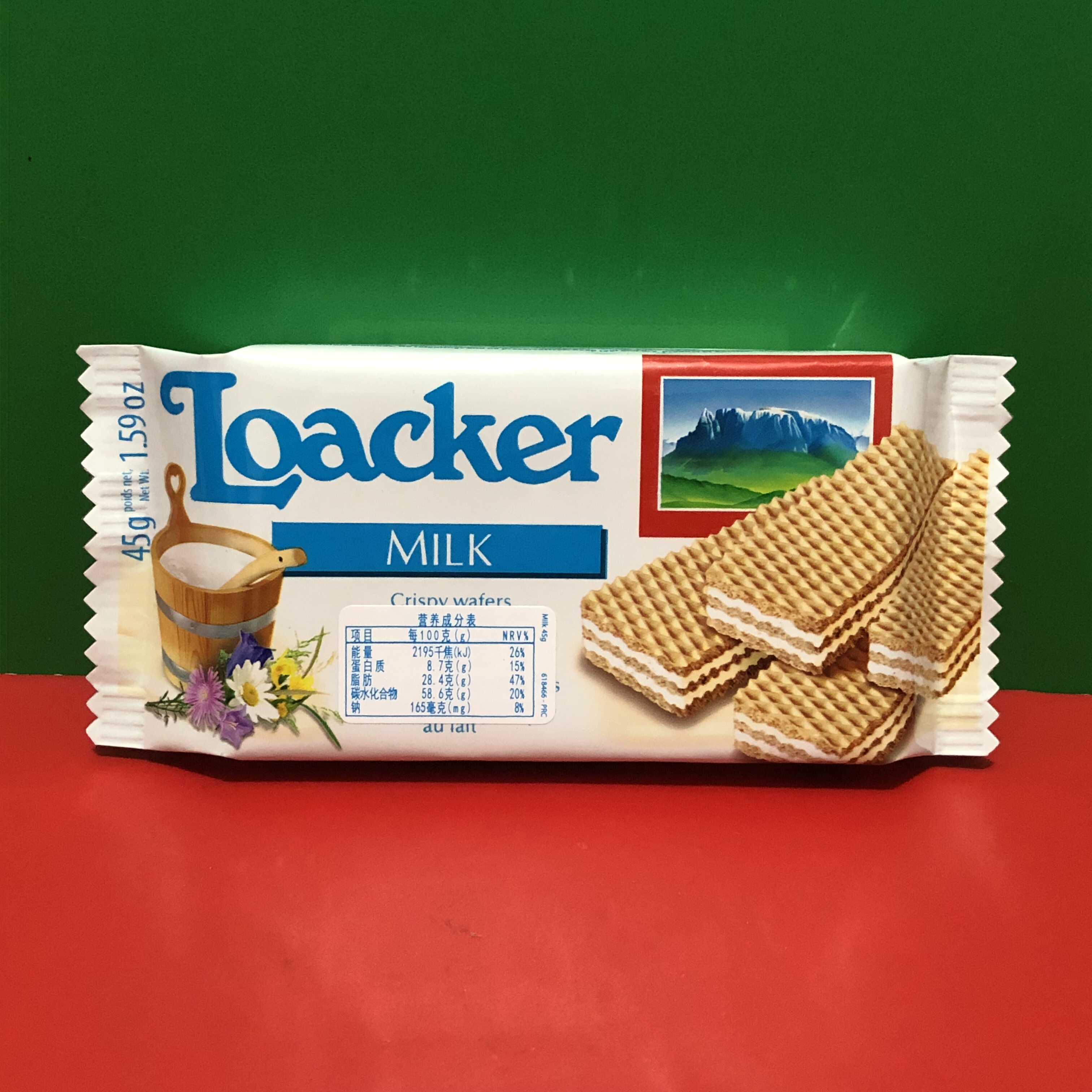 特价莱家威化饼干 进口 45g