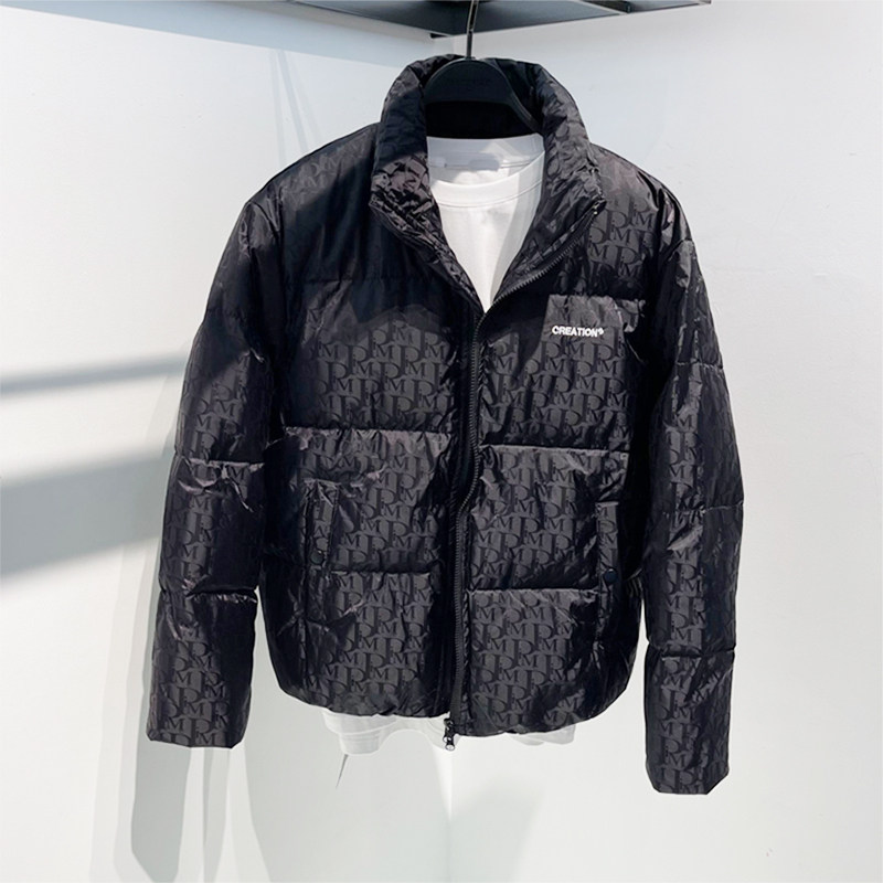 鸟先森原创工作室的优惠券大全—bird tiger peace羽绒服男短款ins