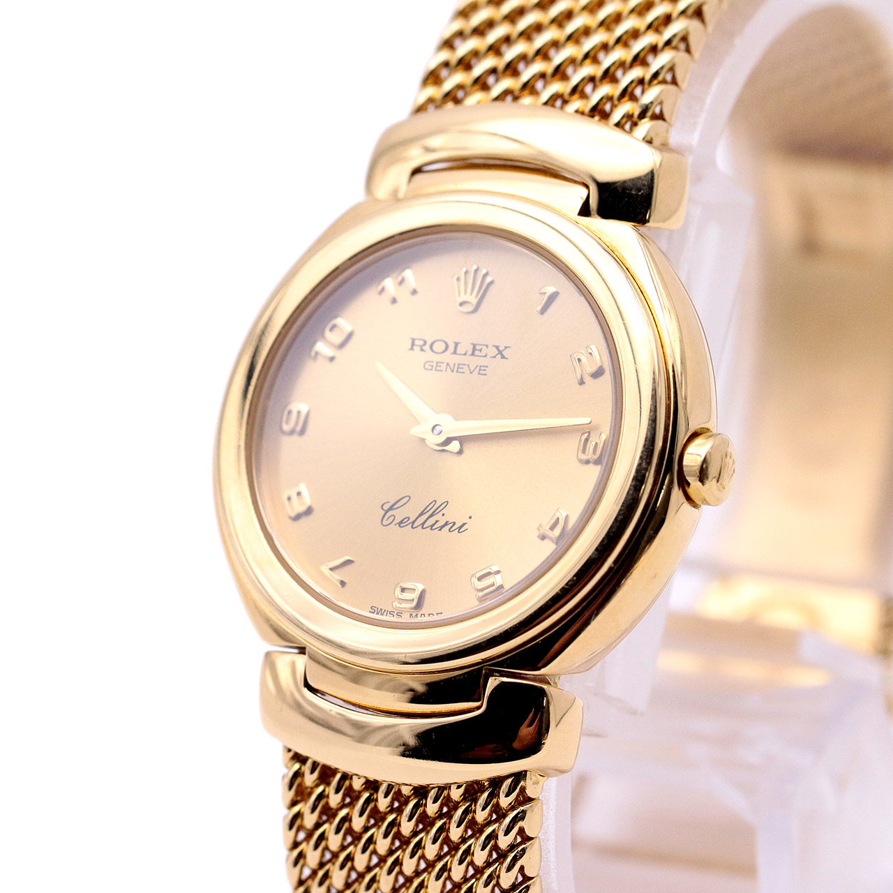 [9.0新]劳力士-石英-18k黄金-女表-d177