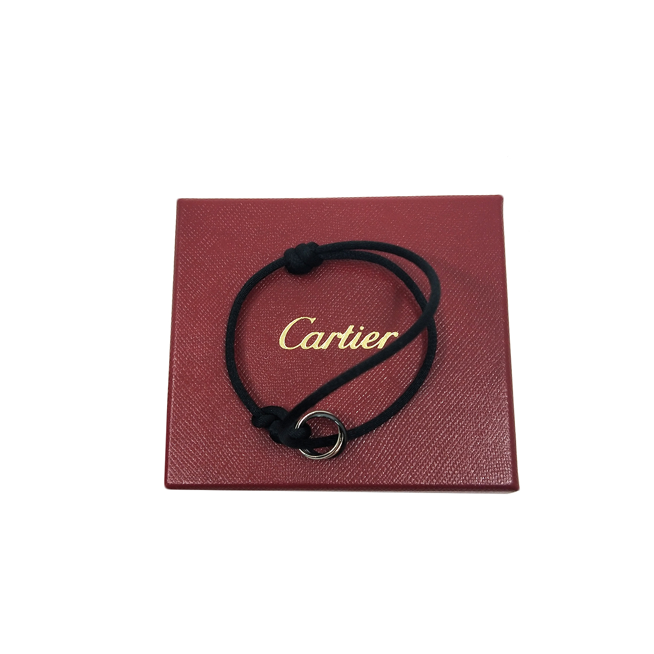 [9.8新]卡地亚cartier手绳三色金