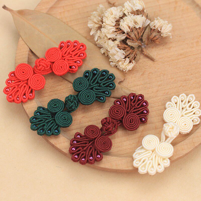 衣服装饰配件盘扣扣子旗袍中式唐装服装布扣复古装饰纽扣diy手工