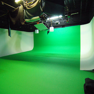 慕凯风专业无影墙影棚漆抠像漆绿幕油漆地坪摄影棚弧度纯白色材料