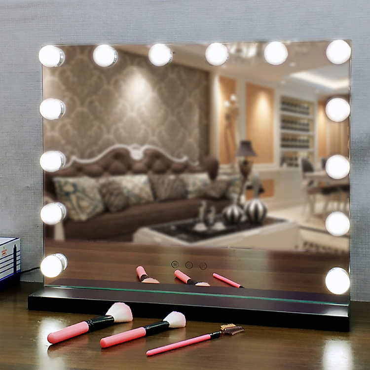 Large Desktop led Cosmetic mirror bulb high definition Mirror bedroom ins Fill Light mirrorin the Family/Personal Cleaning Tools , Personal care cleaning appliances , Comb/Portable with a mirror , Portable mirror category - from Buy2taobao.com to provide professional Taobao agent buy service
