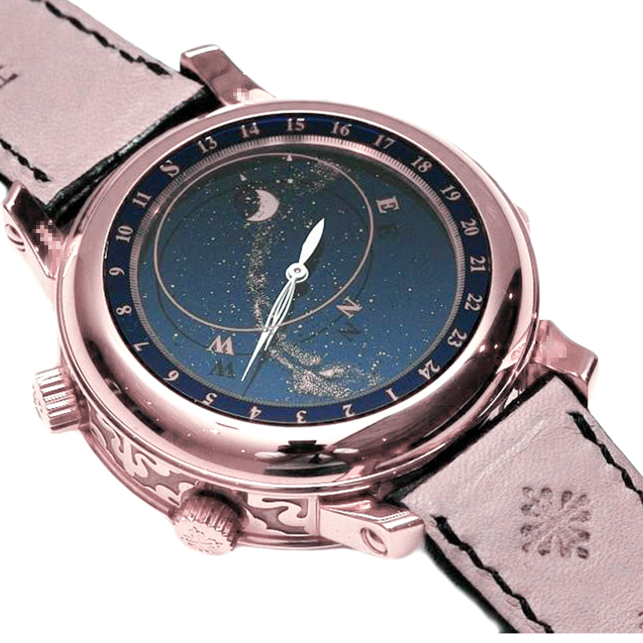 【9.5】百达翡丽手动机械男表 5002铂金 月相万年历 三问 陀飞轮