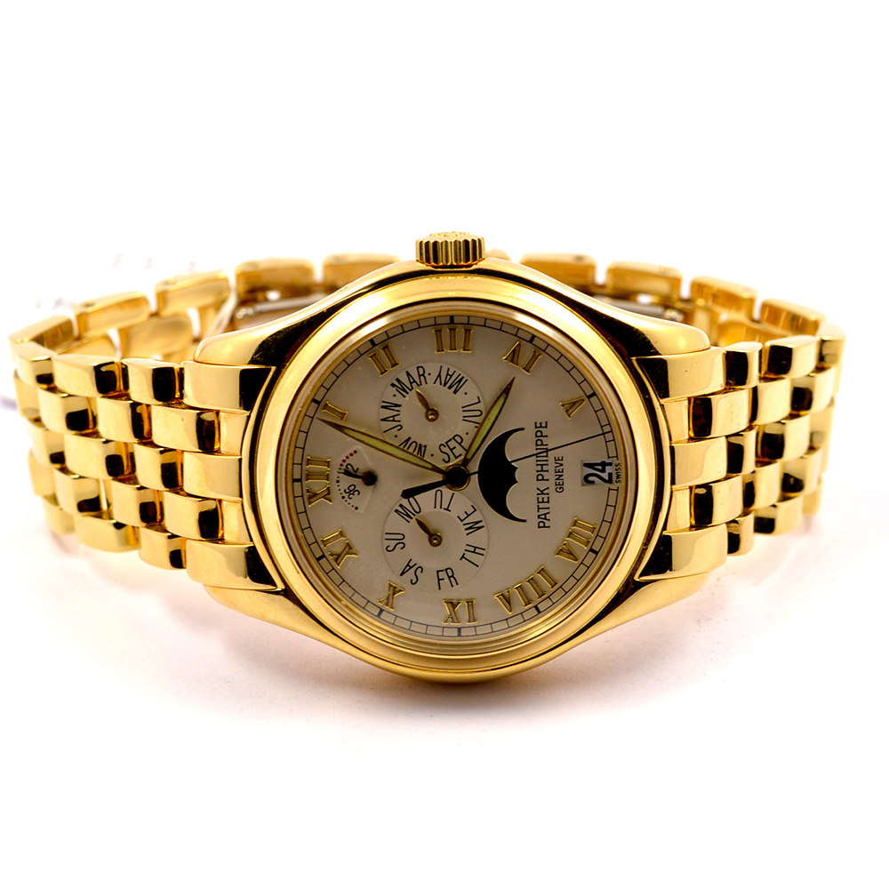 【9新】patek philippe/百达翡丽 5036 黄金 年历月相 腕表