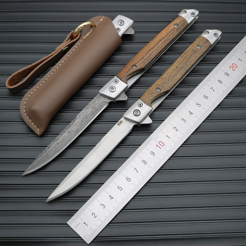 神笔m390粉末钢折叠刀高硬度锋利迷你防身小刀具户外军工随身折刀