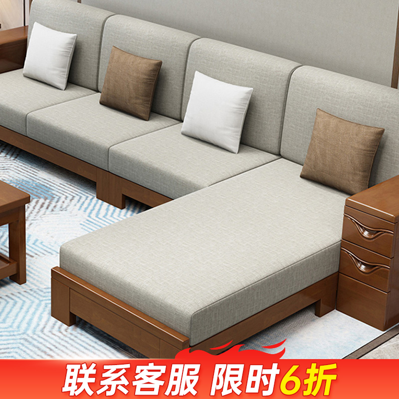 实木沙发垫定制老式木头沙发海绵垫高密度加厚加硬坐垫带靠背套罩