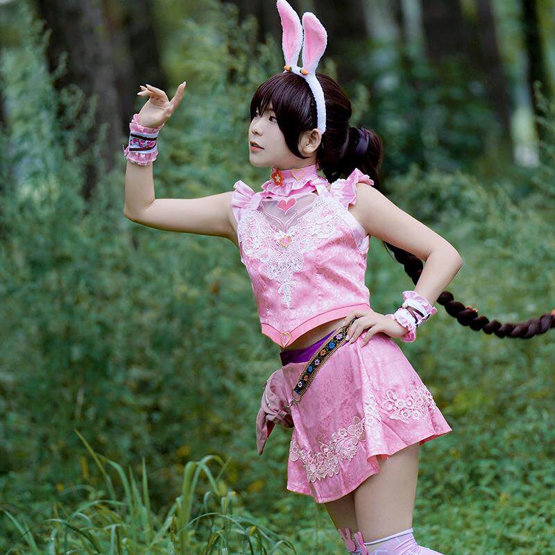 斗罗大陆小舞cos服同款儿童款的衣服假发兔子耳朵cosplay动漫服装
