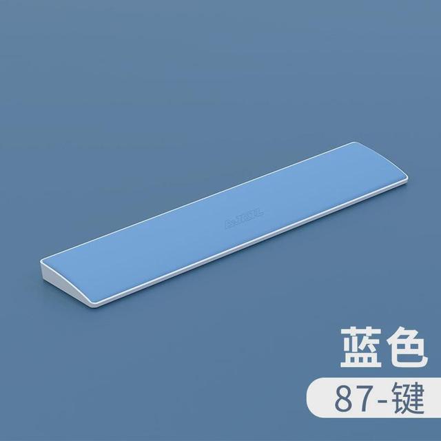 黑爵104按键标准键盘支持保护手腕休息垫普皮革柔软舒适键盘手托