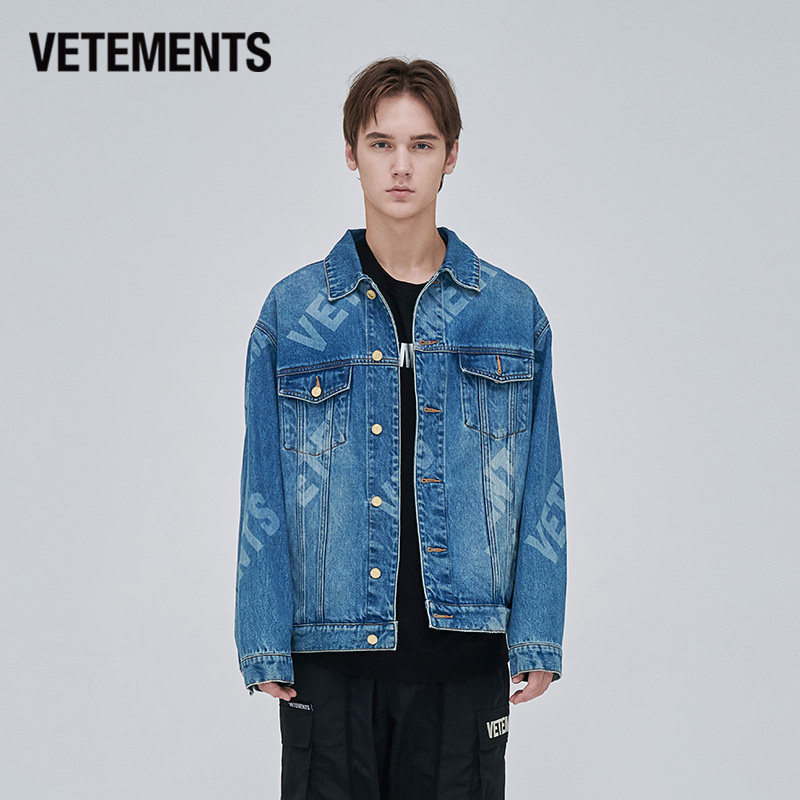 vetements牛仔外套