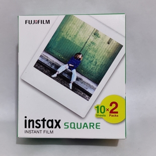 富士instax拍立得SQUARE方形相纸白边花边适用sq1/6/sp-3/10/20新