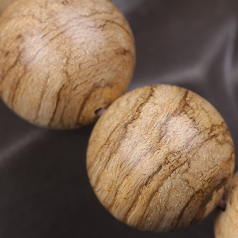 6mm 精品沉香手串 油脂线清晰 20.5g 收藏送礼