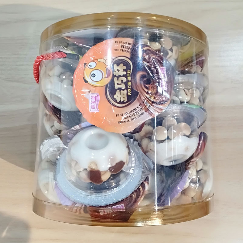 瑞芙莲金桥杯饼干450g代可可脂巧克力美味新感觉好吃乐不停涛哥推