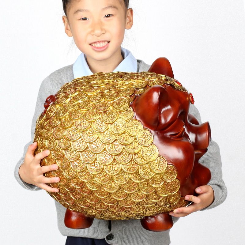 大號萬福金豬存錢罐可愛小豬儲蓄罐工藝品擺件時尚創意客廳裝飾品在類目 節慶用品/禮品, 創意禮品, 儲蓄罐中 - 來自Buy2taobao.com提供專業的淘寶代購服務