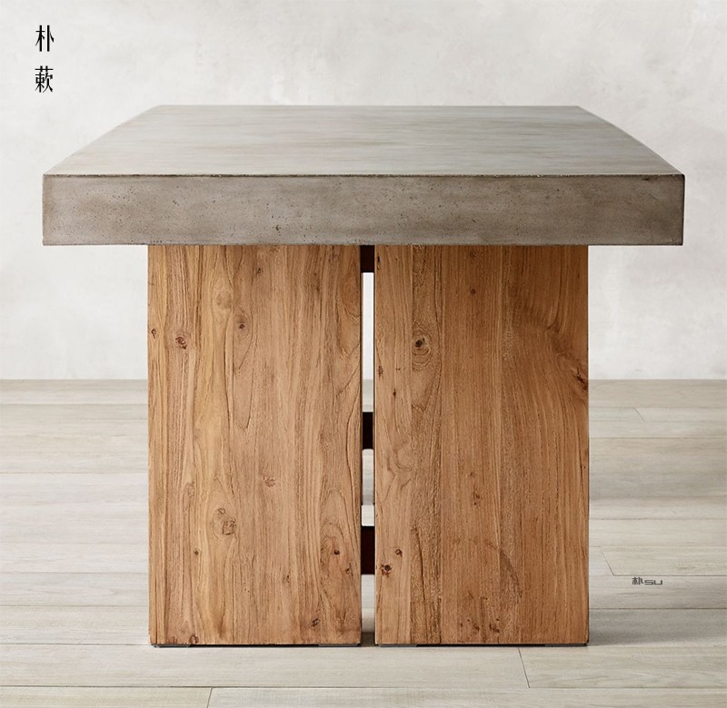 designer cement Strip table modern Simplicity concrete mesa Rectangle furniture Soft loadingin the Residential furniture , Tables , Dining table category - from Buy2taobao.com to provide professional Taobao agent buy service