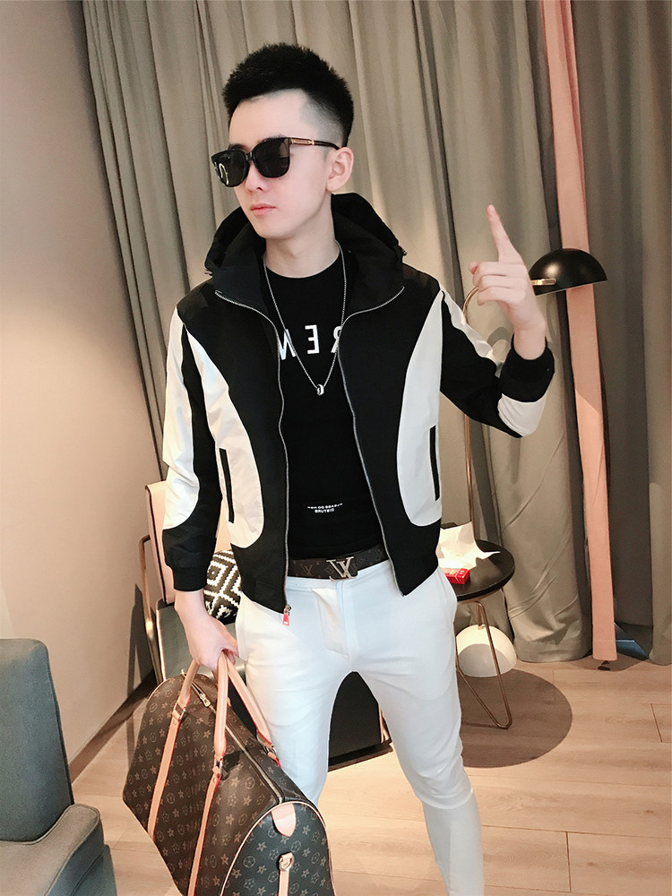 衣服男外套精神小伙