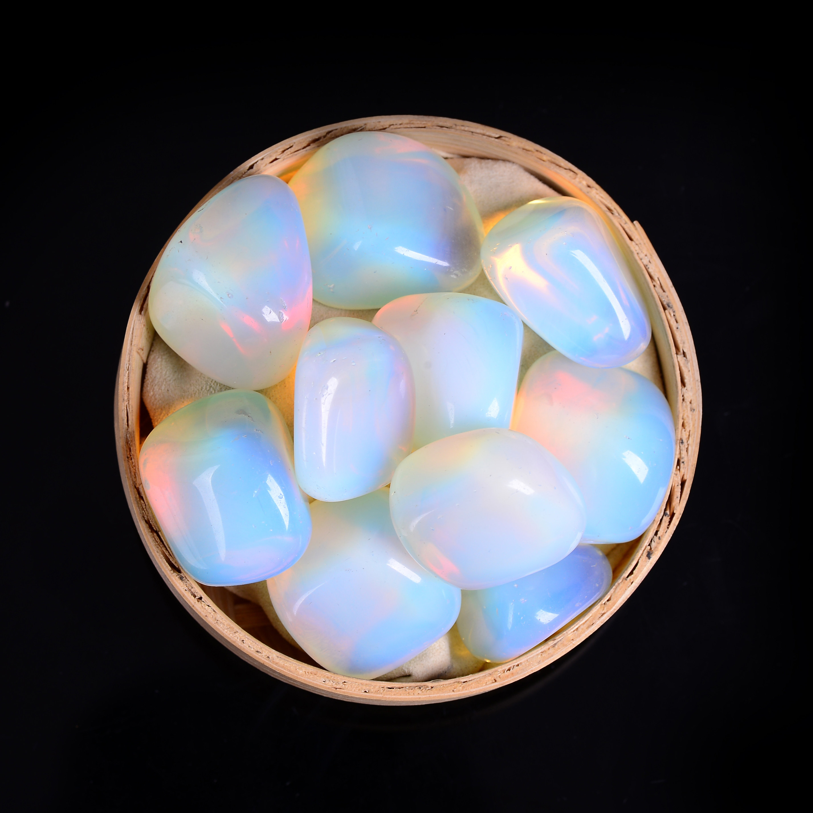 蛋白石水晶碎石消磁石蛋白石大颗粒蛋白石碎石鱼缸石碎石-mc母婴网