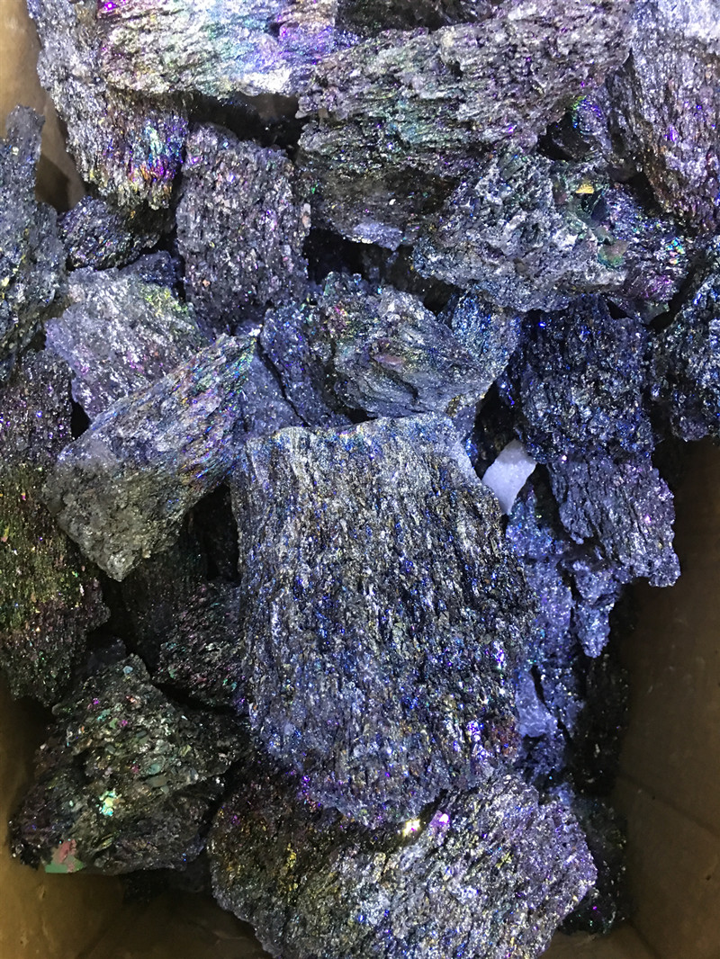 天然火山岩七彩矿摆件招财鱼缸装饰火山岩七彩矿