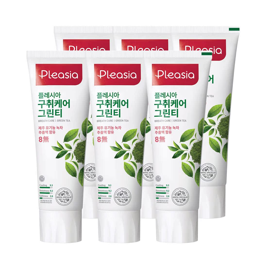 Pleasia/爱茉莉 绿茶牙膏100g*6支/清新口气去口臭在类目 洗护清洁剂/卫生巾/纸/香薰, 洗发沐浴/个人清洁, 口腔护理, 牙膏中 - 来自Buy2taobao.com提供专业的淘宝代购服务