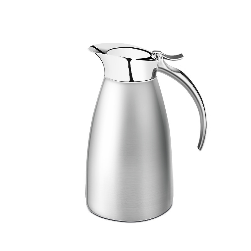 按压式保温壶暖水瓶家用酒店用热水壶不锈钢双层真空壶暖瓶开水瓶