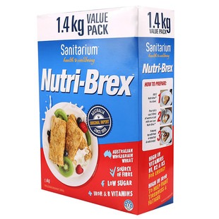 澳洲进口Nutri-Brex欣善怡新康利低糖低脂即食早餐麦片1.4kg