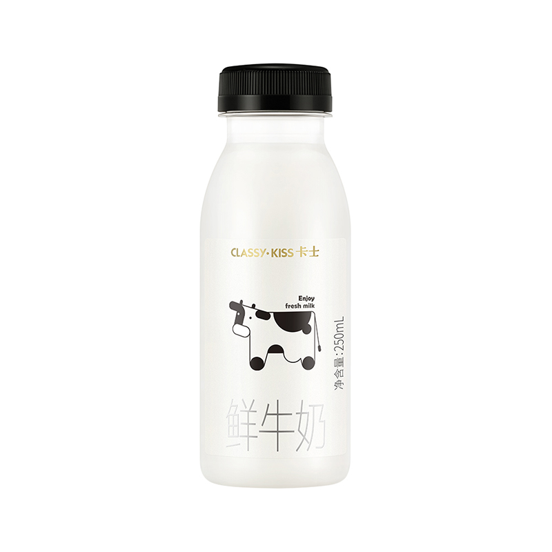 kiss鲜牛奶250ml/瓶-mc母婴网