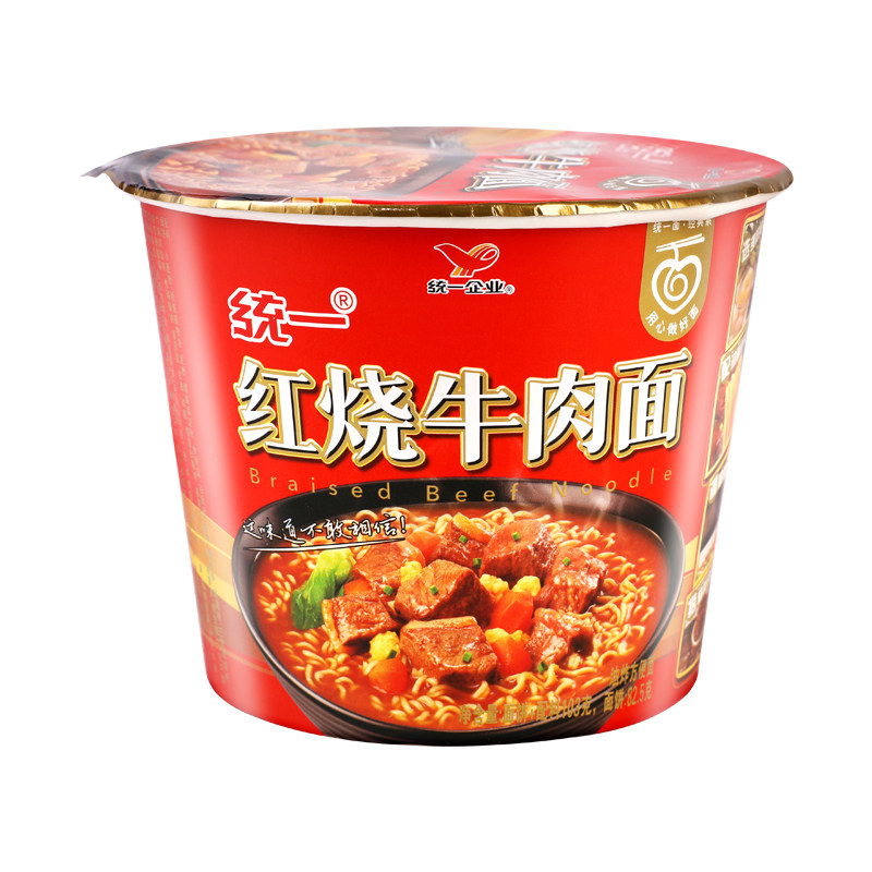 统一来一桶红烧牛肉面  103克/桶