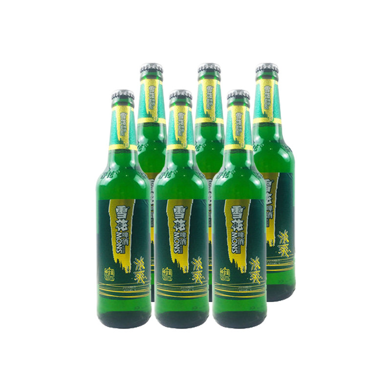 雪花淡爽啤酒500ml*6瓶/箱
