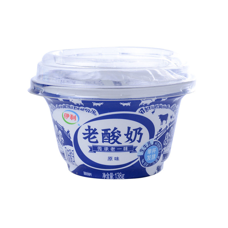 伊利老酸奶138g/杯