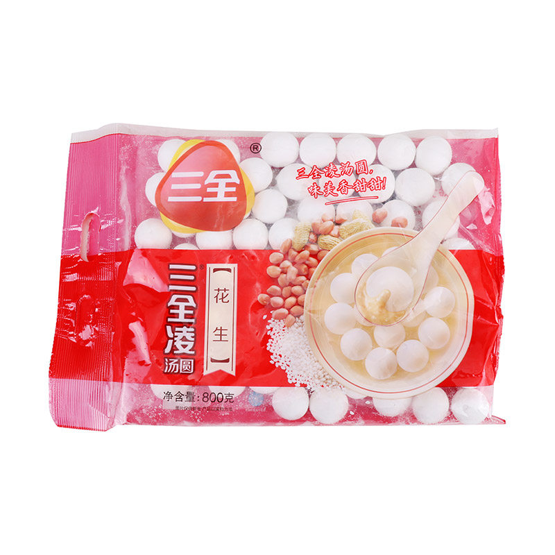 三全凌简装花生汤圆800克