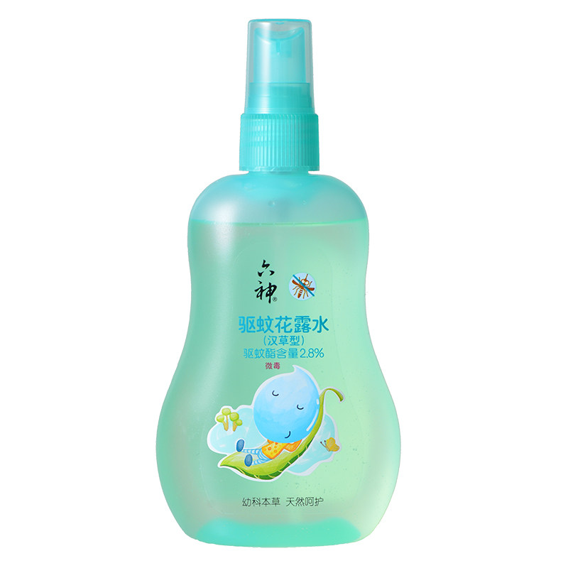 六神宝宝驱蚊花露水(汉草型) 160ml/瓶