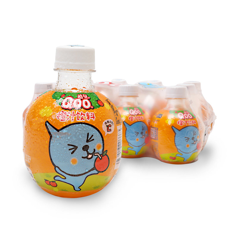 美汁源酷儿qoo橙汁饮料260ml*12瓶